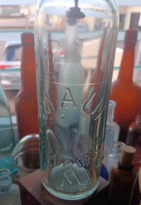 MAUI SODA WORKS HUTCHINSON BLOB HAWAII SODA BOTTLE - Picture 1 of 6