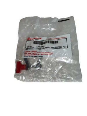 NUEVO Anillo de sujeción de bomba de vacío de acero inoxidable Edwards C10512401, NW 16/10 Foto 1 de 4