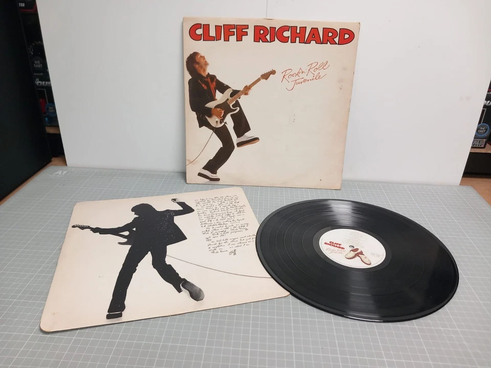 Cliff Richard - Rock 'N' Roll Juvenile - Vinyl Record LP Album 1979 EMI Vintage - Image 1 of 4