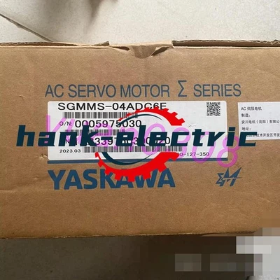 1pc NEW YASKAWA SGMMS-04ADC6E servo motor DHL Fast delivery - Image 1 of 3