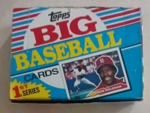 1988 TOPPS BIG BASEBALL CARDS 1ST SERIES UNSEALED BOX SEALED CARDS - Bild 1 von 4