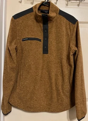 Dri-Duck Pullover Shirt Jacket Womens L Brown Fleece Cabincore Gorpcore Sierra - Image 1 of 4