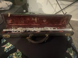 Elkhart Cavalier Silver Vintage Clarinet  - Picture 1 of 3