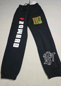 Nike Jordan Howard University Bisons HBCU Women's Sweatpants XS Black - Picture 1 of 5