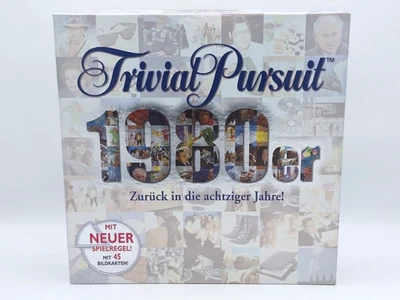 Trivial Pursuit 1980er Zurück in die 80er Hasbro Parker Vollständig Top Zustand - Bild 1 von 4