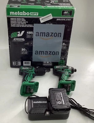 Metabo HPT KC18DDXSM MultiVolt 18V Sub-Compact Drill/Impact Driver CK 2-2Ah Z1D - Image 1 of 4