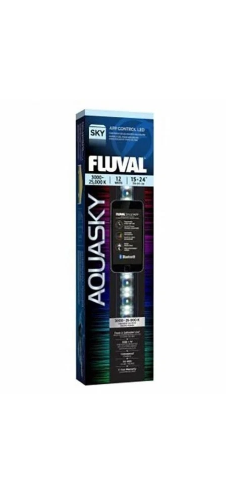 Fluval Aquasky 2.0 LED Aquarium Lighting -12 Watts - 15"-24" - Model 14531 - Image 1 of 1