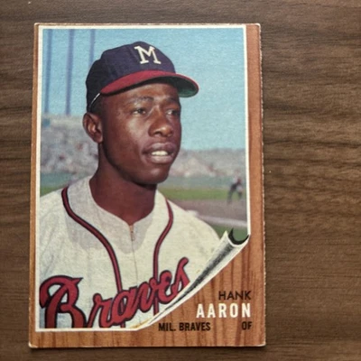 1962 Topps - Hank Aaron #320 - Изображение 1 из 2