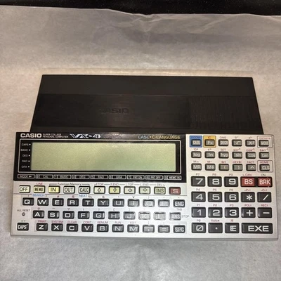 Casio Pocket computer PC VX-4 Super College Function Calculator Tested - Image 1 of 4