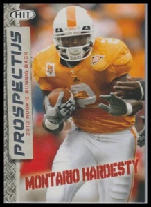 2010 Montario Hardesty Rookie Sage HIT Football Prospectus #P8 Tennessee Vols - Picture 1 of 2