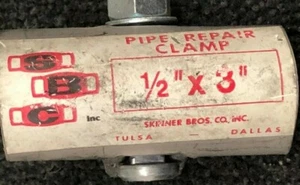 SBC Rohr-Reparaturschelle 1/2" x 3" - Bild 1 von 2