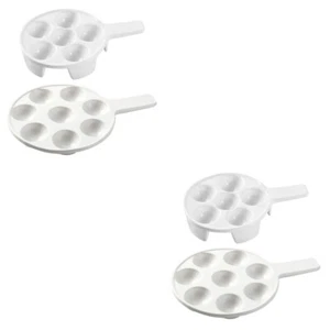 2 Count Keramik Gegrillte Schnecken Platte Bräter Aus Keramik-Backform Für - Bild 1 von 12