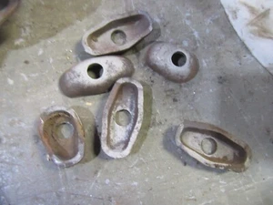 1949-62 Chevrolet Impala Belair 235 216 six cylinder engine motor manifold clips - Picture 1 of 2