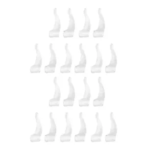 10 pairs Silicone Anti-Slip Glasses Ear Hooks Tip Eyeglass Grip Temple Holder g - Picture 1 of 13