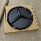 Front Grill Black Mirror Convex Star Emblem For C-Class W204 C180 C200 2007-2014 Mercedes-Benz glk-class