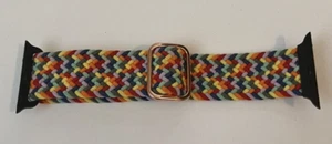 Apple Watch Braided Solo Loop Band Multi Color Strap 38 42 49mm iWatch - Picture 1 of 4