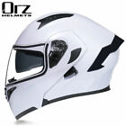 DOT Bluetooth Motocross Helmet Modular Motorcycle Full Face Flip Up Dual Lens