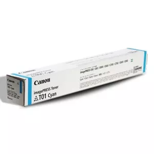 Canon imagePRESS T01 Cyan Toner Cartridge 8067B001AA 38.5K Pages - Picture 1 of 1
