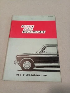 LIBRETTO USO E MANUTENZIONE FIAT 125 SPECIAL 2 EDIZIONE - Foto 1 di 7