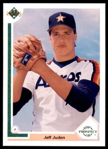 1991 Upper Deck Jeff Juden Baseball Cards #52 - Picture 1 of 2