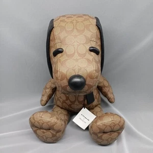 Coach X Peanuts Snoopy LARGE Plush Doll New Charlie Brown Woodstock Lucy Linus - Picture 1 of 7