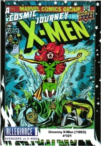 2023 UD MARVEL ALLEGIANCE AVENGERS VS X-MEN COSMIC JOURNEY #PJ1 UNCANNY #101 - Picture 1 of 2