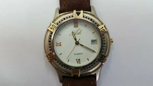 Adi quartz men watch 3ATM water resistant date indicator - Picture 1 of 5