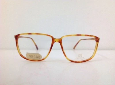 Propaganda Occhiale Da Vista Vintage 1980 uomo donna celluloide giallo bellissim - Immagine 1 di 4