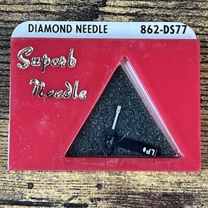 Superb Needle Vintage New Old Stock Vinyl Record Player Diamond Needle 862-DS77 - Bild 1 von 2