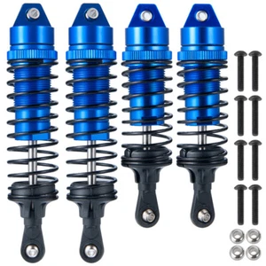 4X Amortiguador trasero delantero de metal/plástico para 1/10 Traxxas Slash 4x4 4x4 Slash - Imagen 1 de 20