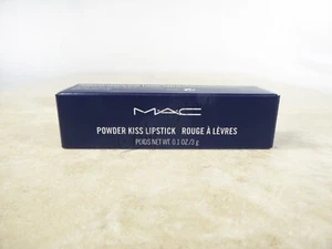 MAC Powder Kiss Lipstick in Stay Curious, 923, Full Size, New in Box - Picture 1 of 4