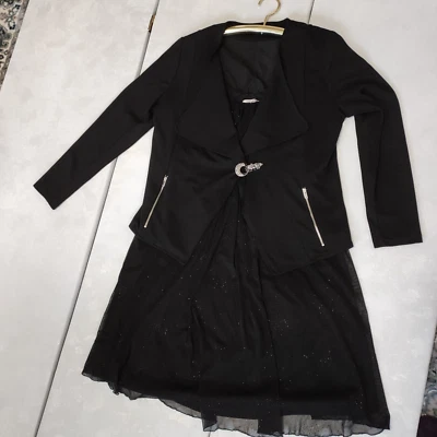 Kleid mit Jacke Gr.42 - Bild 1 von 4