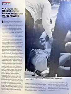 1990 Death of Basketball Player Hank Gathers Loyola Marymount University - Picture 1 of 2