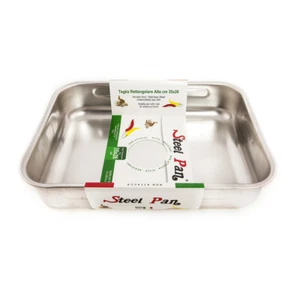 Plat à four 35x26x8 cm inox 35x26 cm - Imagen 1 de 1