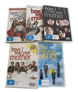 How I Met Your Mother Complete Seasons 1-5 1 2 3 4 5 DVD TV Show Region 4 - Picture 1 of 4