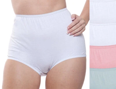 Full Coverage Panty Assorted Color 4 Pack (100% Cotton) by Teri lingerie - Image 1 of 4