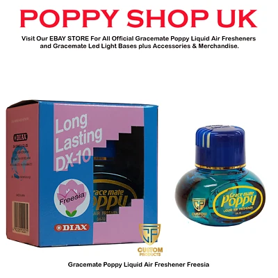 Gracemate Poppy Air Freshener FREESIA - FREE NEXT DAY DELIVERY - Image 1 of 4