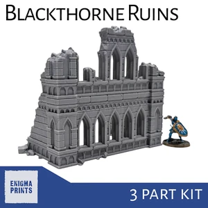 Blackthorne Ruins - 28mm 3D Printed Fantasy Terrain for Tabletop Wargaming - Picture 1 of 4