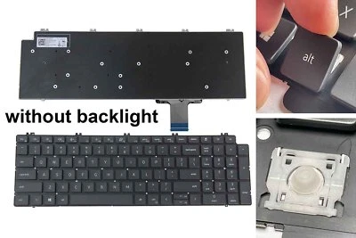KBSPRO Replaceable US Keyboard for Dell Precision 7750 17-7750 Laptop without backlit