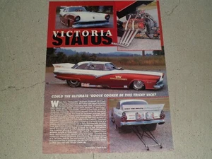 1956 FORD CROWN VICTORIA AD / ARTICLE - Bild 1 von 1