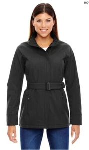 Women's Soft Shell Sport Jacket Dress Coat Dark Gray Women's Size Medium - Picture 1 of 2