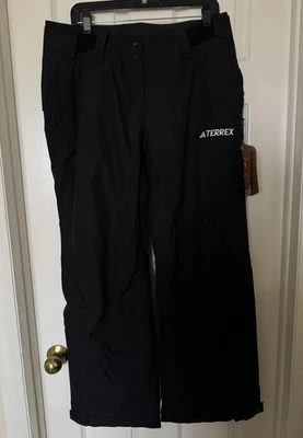 adidas Women’s Large Terrex Xperior 2L Insulated Ski Snow Pants Black IB1179 NEW - Image 1 of 4