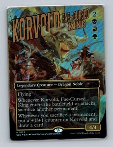 1x FOIL Korvold, Fae-Cursed King (1625) Secret Lair Drop SLD MTG Magic NM - Picture 1 of 2