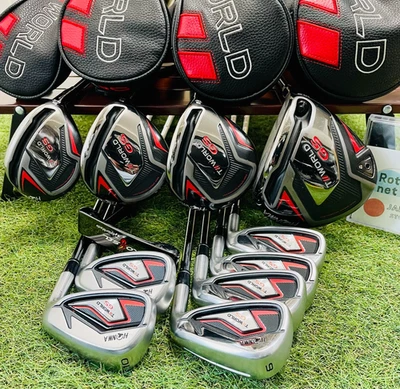 HONMA Fullset TourWorld GS 1w3w5w 5hy 6-11 Iron 11Pcs R/SR Flex Golf Clubs Japan - Image 1 of 4