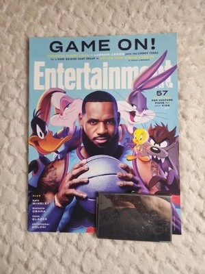 Entertainment Weekly Magazine April, 2021 Lebron James Space Jam A New Legacy - Image 1 of 3