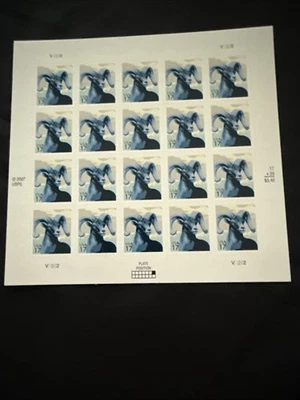 US 4138 BIG HORN SHEEP PANE OF 20 (17c) STAMPS MNH - Image 1 of 2