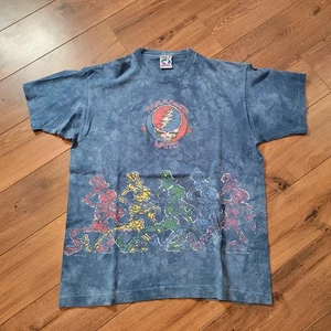 Camiseta De Colección Grateful Dead Paradise Awaits Azul Líquido Para Hombres XL 1994 90s 2A  - Imagen 1 de 3