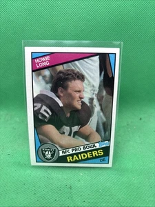 1984 Topps Howie Long Rookie RC #111 Los Angeles Raiders - Bild 1 von 2