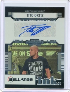 2025 Panini Contenders PFL Debut TITO ORTIZ #BT-TTO BELLATOR INK AUTO /99 - Bild 1 von 2