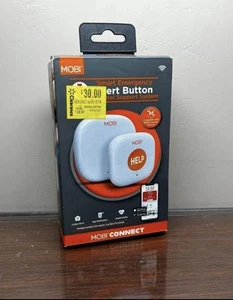 MOBI Emergency Alert Button Smart Wireless Caregiver Support Monitoring - Picture 1 of 8